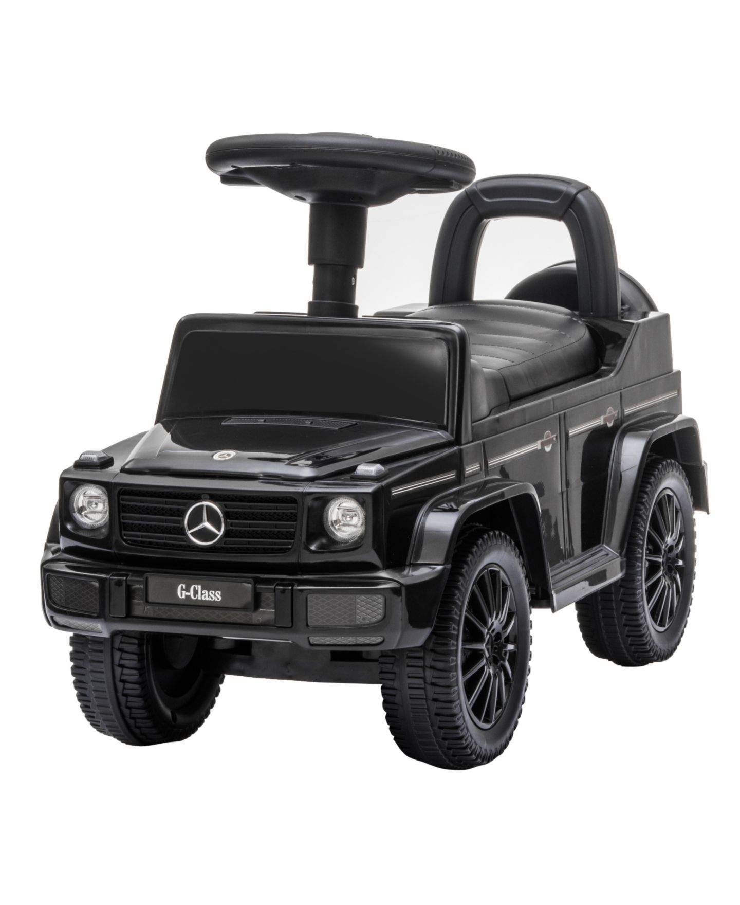Детский реалистичный толокар-ходунки Best Ride on Cars Mercedes G-Wagon, цвет: Чёрный — фото 1