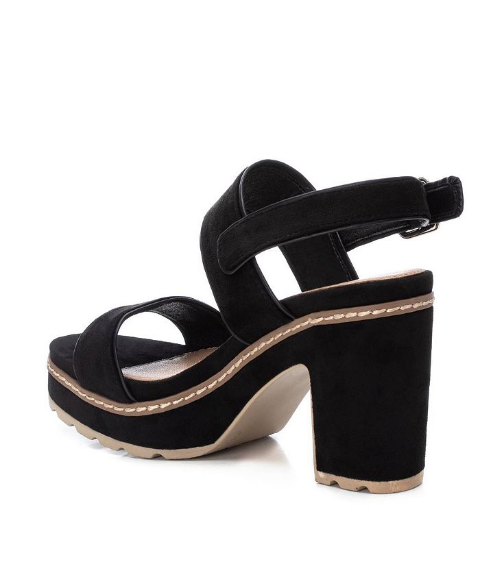 Xti - Women's Heeled Suede Sandals main image 0