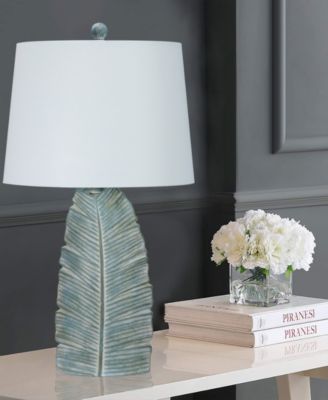26" Casual Resin Table Lamp with Designer Shade, Set of 2