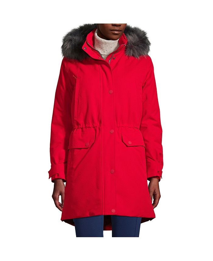 Lands' End Women's Expedition Waterproof Winter Down Parka Macy's