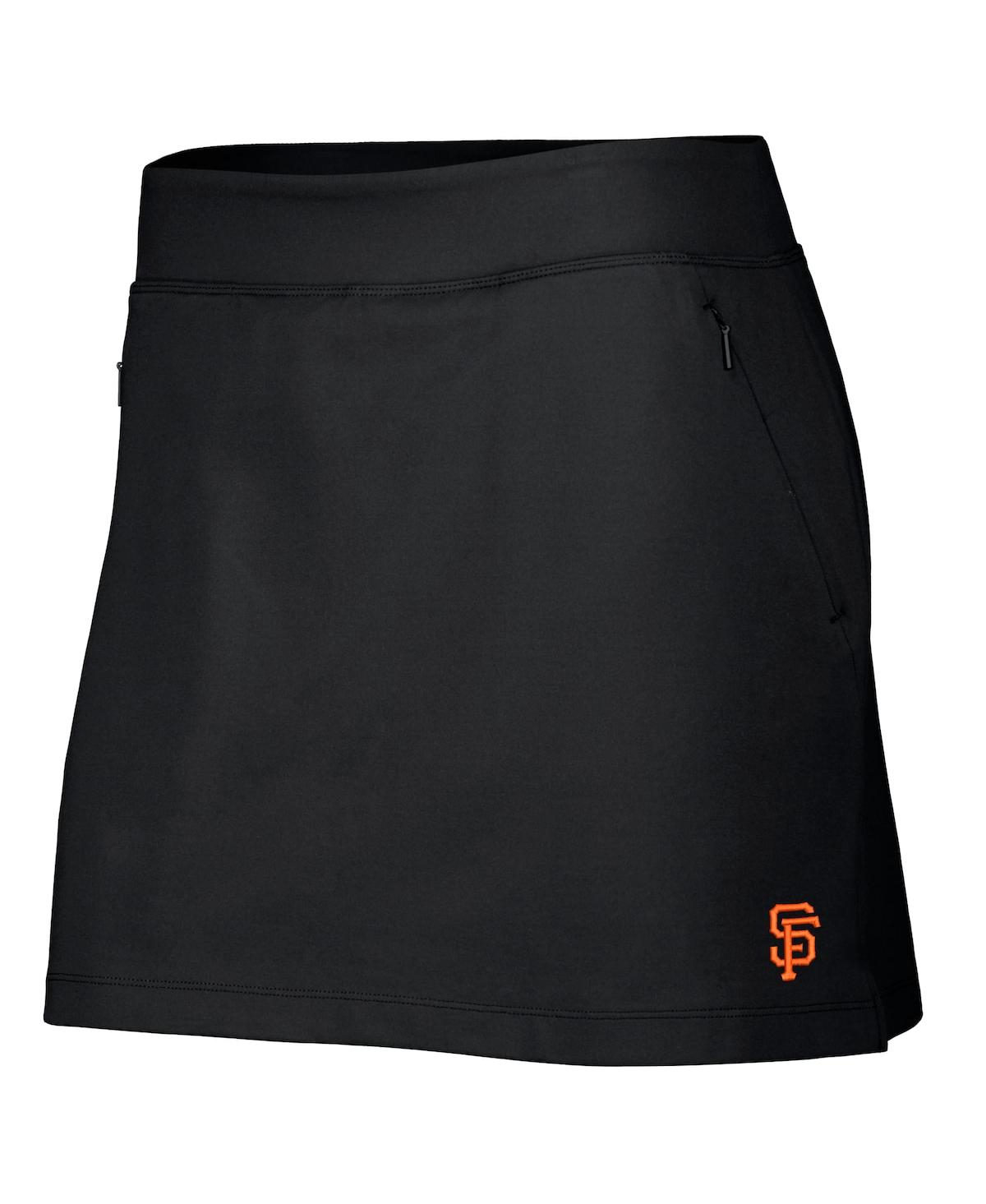 Tommy Bahama Women's  Black San Francisco Giants Aubrey Islandzone Skort In Black