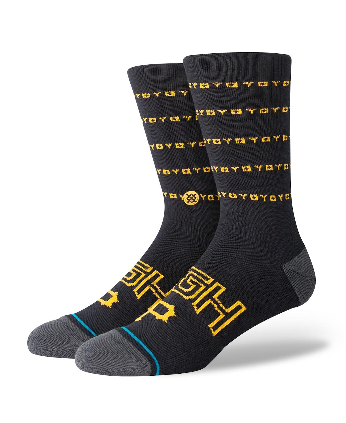 Shop Stance Men's  Black Pittsburgh Pirates 2023 City Connect Crew Socks