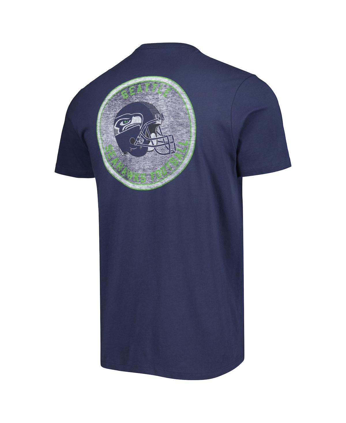 47 Brand Men's ' College Navy Seattle Seahawks Open Field Franklin T-shirt In Navy