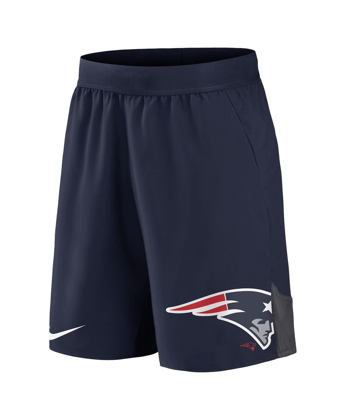 Nike Men's  Navy New England Patriots Stretch Performance Shorts In Navy