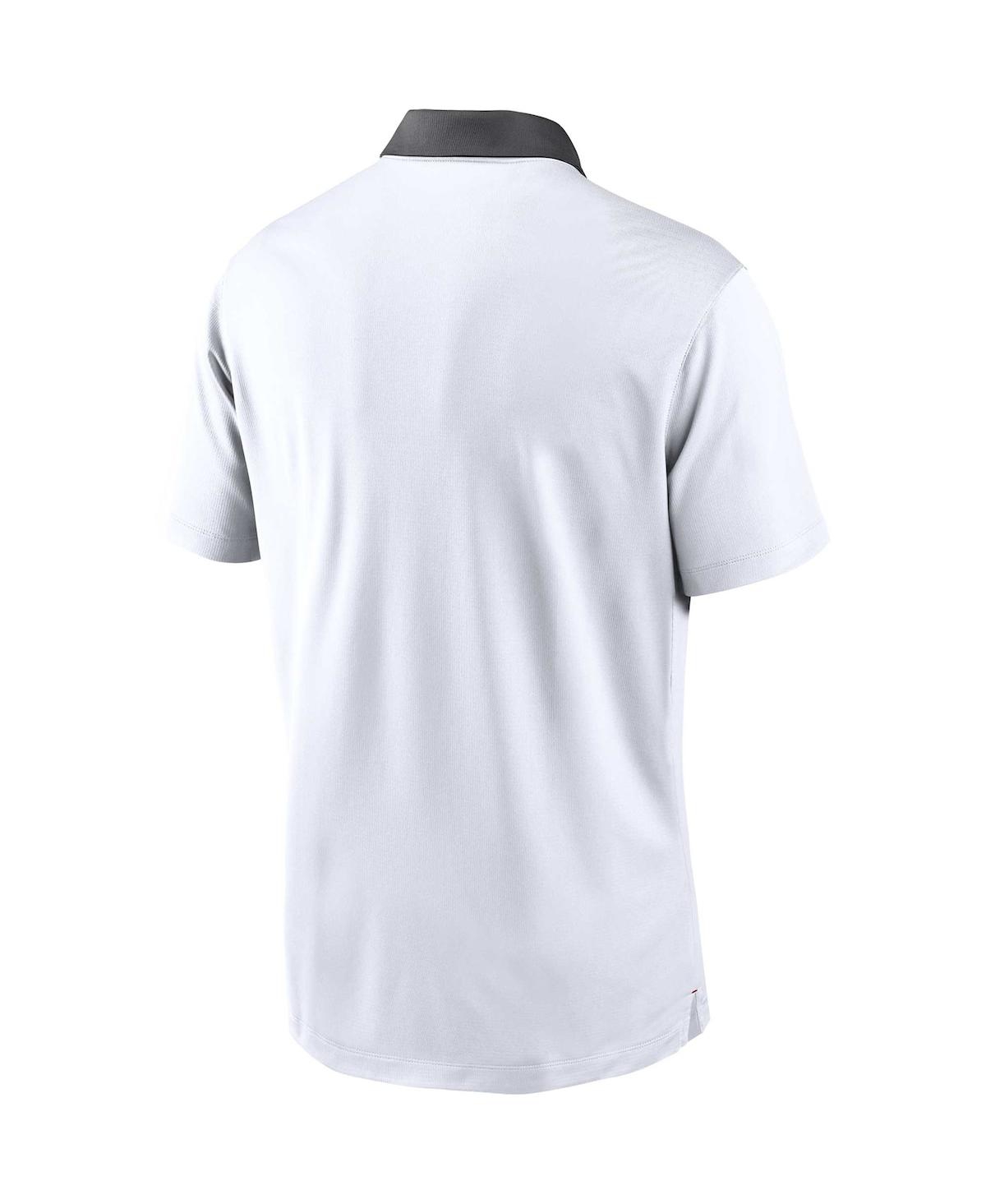 Shop Nike Men's  White Arizona Cardinals Vapor Performance Polo Shirt