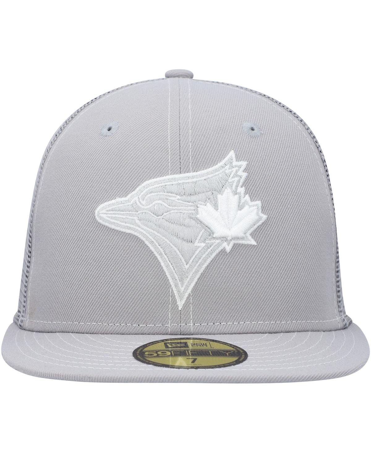 Men's New EraToronto Blue Jays 2023 On-Field Batting Practice 59FIFTY Fitted Hat - Gray