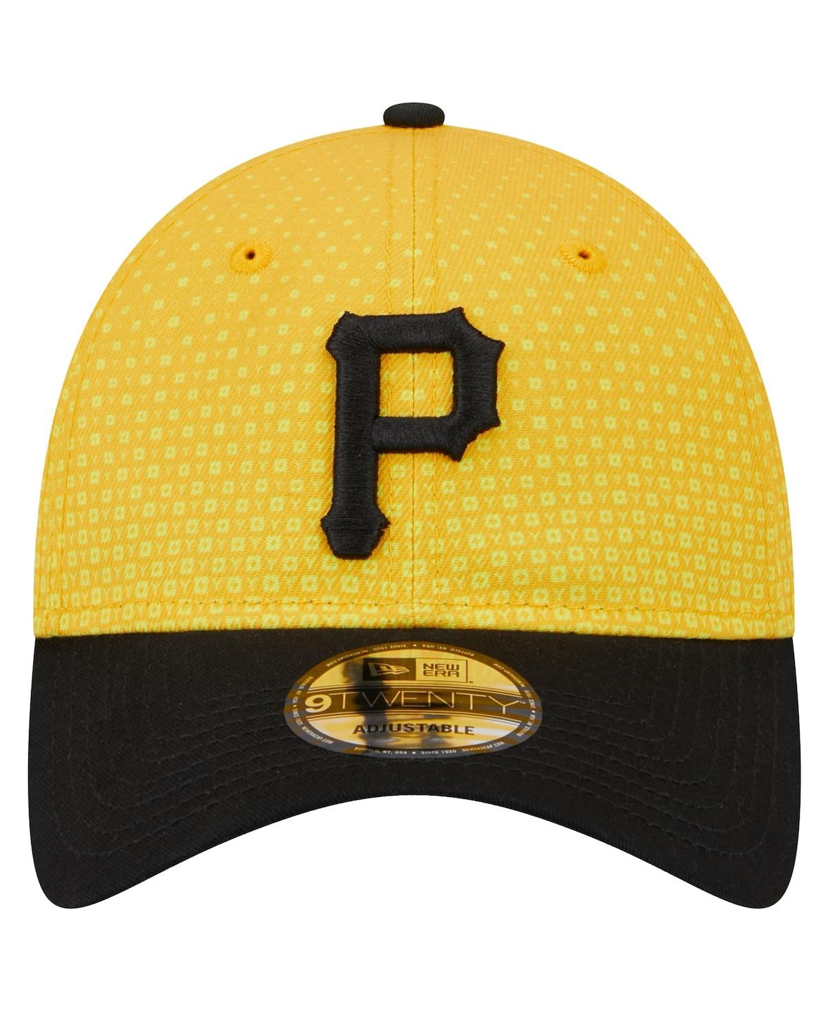 New Era Men's  Gold, Black Pittsburgh Pirates 2023 City Connect 9twenty Adjustable Hat In Gold,black