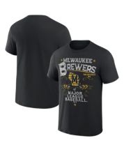 Fanatics Milwaukee Brewers Iconic Clear Sign Long Sleeve T-Shirt