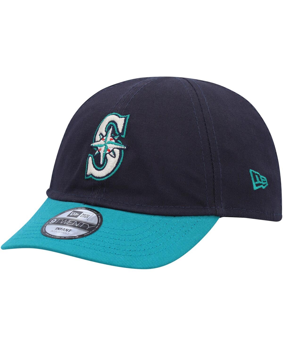 New Era Babies' Infant Boys And Girls  Navy Seattle Mariners Team Color My First 9twenty Flex Hat