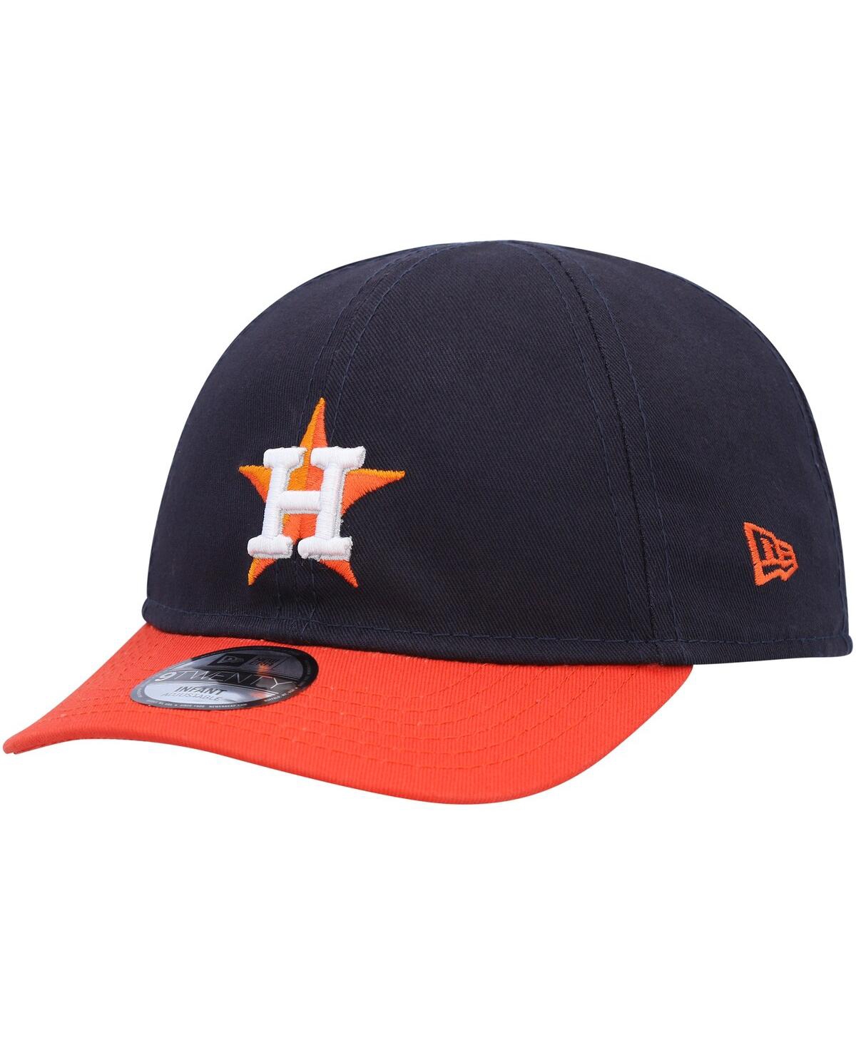 New Era Babies' Infant Boys And Girls  Navy Houston Astros Team Color My First 9twenty Flex Hat