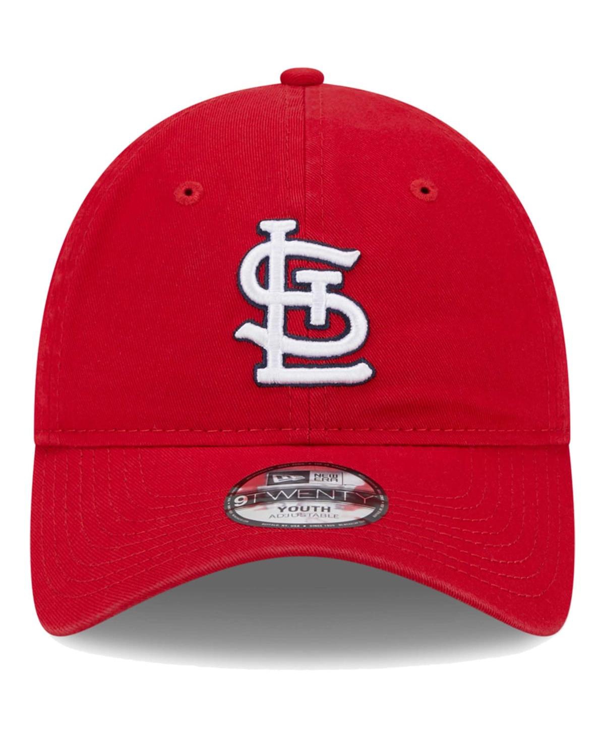 Shop New Era Little Boys And Girls  Red St. Louis Cardinals Team 9twenty Adjustable Hat