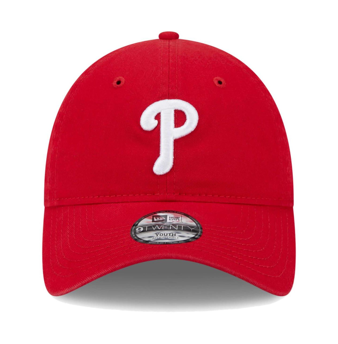 Детская кепка New Era Red Philadelphia Phillies Team 9TWENTY Adjustable Hat — фото 3