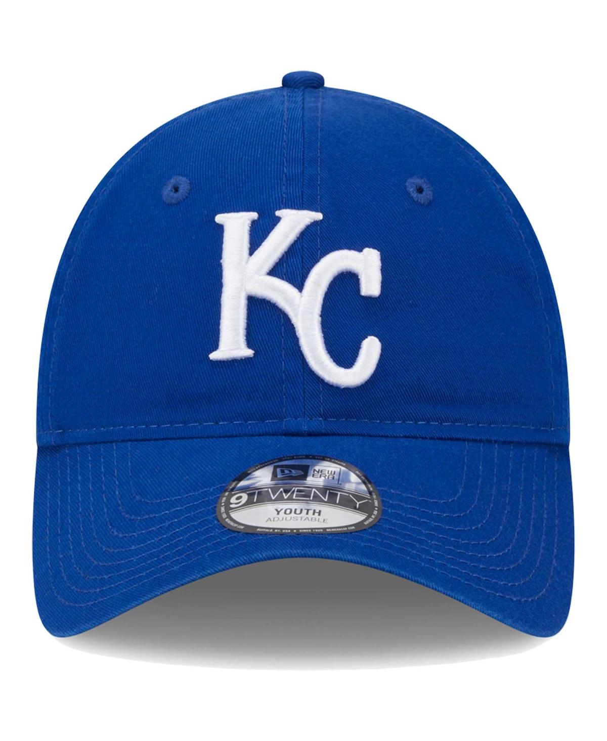 Shop New Era Little Boys And Girls  Royal Kansas City Royals Team 9twenty Adjustable Hat