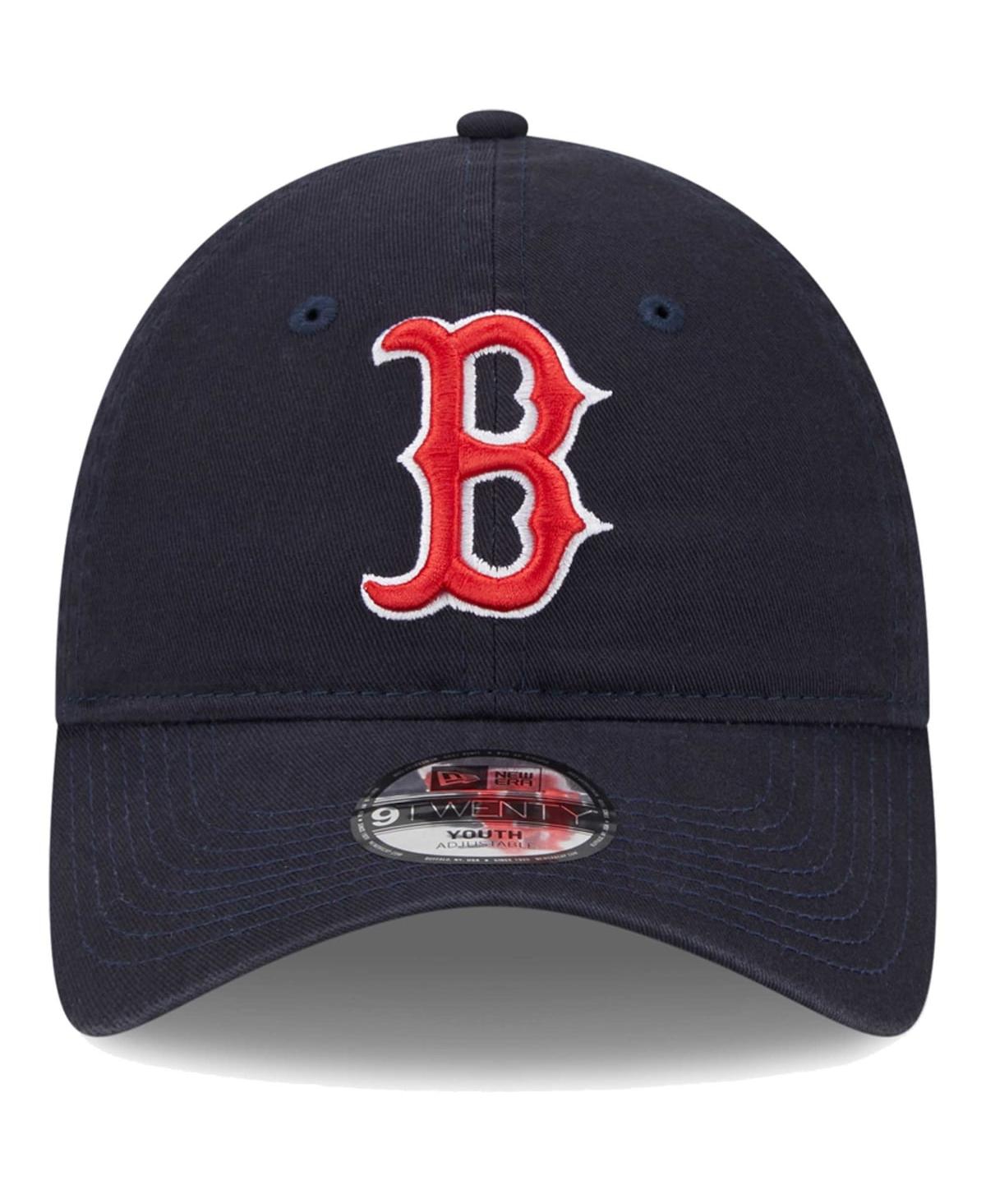 Shop New Era Little Boys And Girls  Navy Boston Red Sox Team 9twenty Adjustable Hat