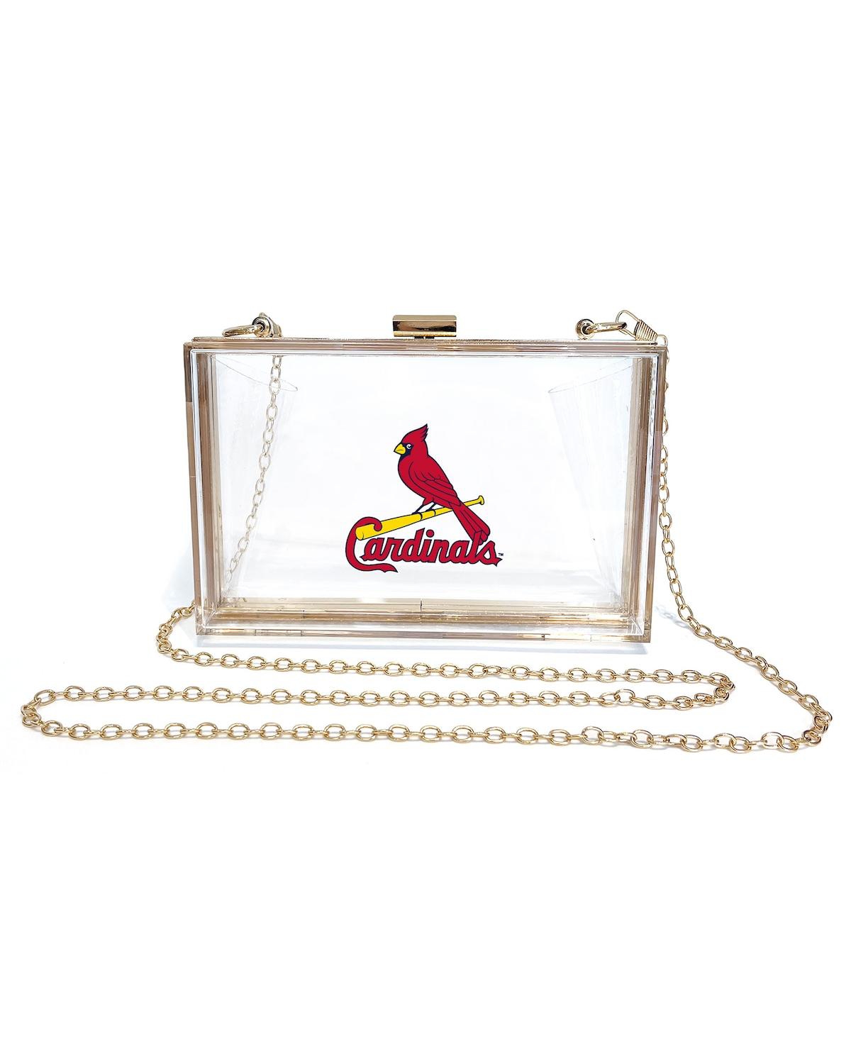 Logo Brands Women's St. Louis Cardinals Allure Crossbody Clear Bag