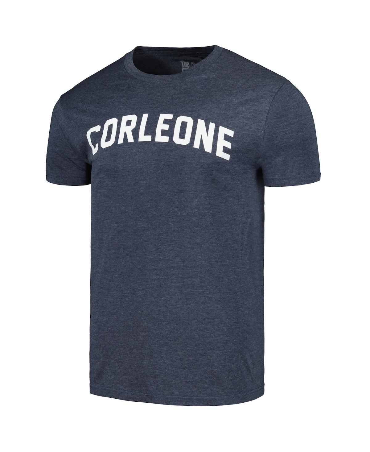 Shop Contenders Clothing Men's  Heather Navy The Godfather Corleone T-shirt