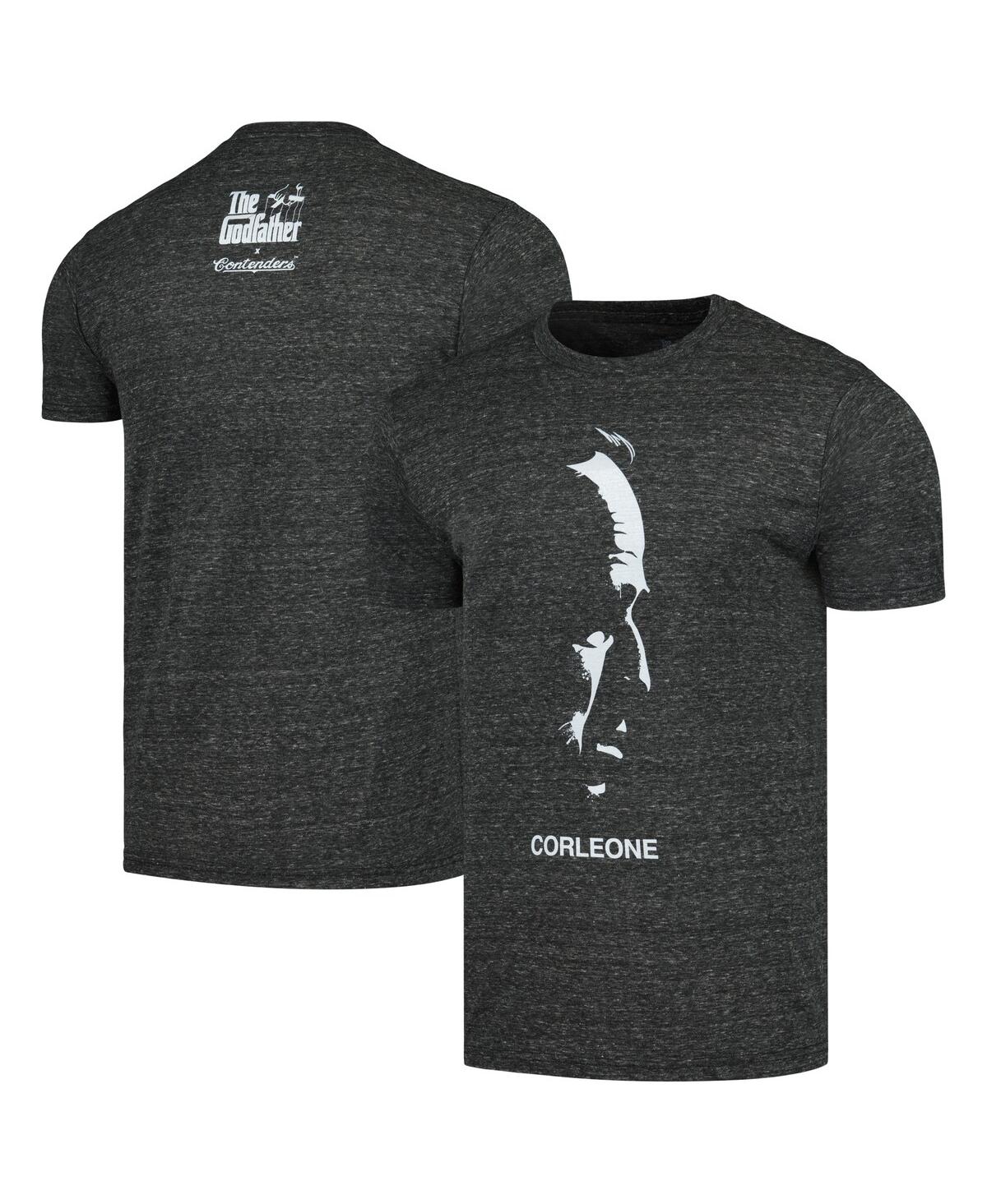 Men's Contenders Clothing Charcoal The Godfather The Boss T-shirt - Charcoal