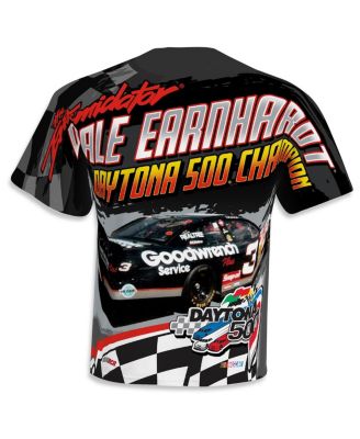 Men's Black Dale Earnhardt Daytona 500 Champion Legends T-shirt