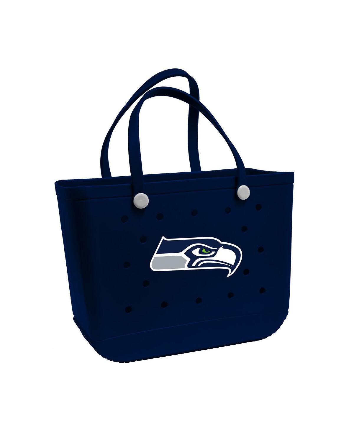 Logo Brands Women's Seattle Seahawks Venture Tote In Navy