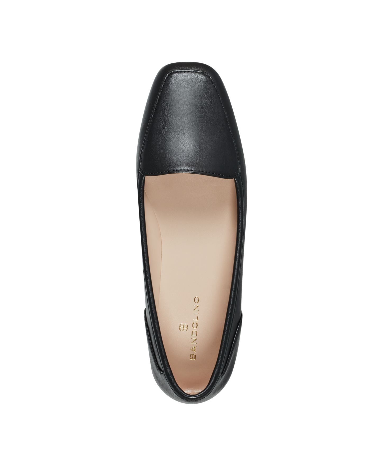 Женские туфли Bandolino Liberty Square Toe Slip-On, цвет: Чёрный — фото 4
