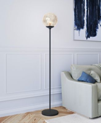 Oula 66" Glass Shade Tall Floor Lamp