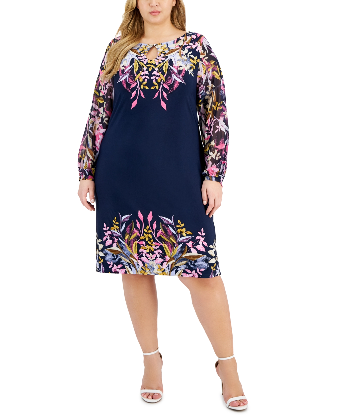 Jm collection plus size dresses shop
