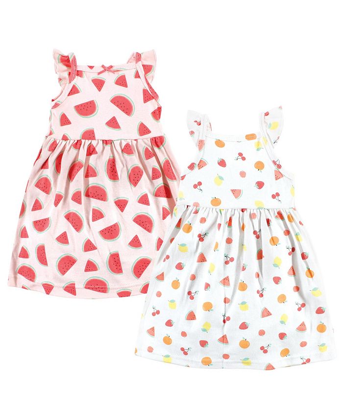 Hudson Baby Baby Girls Cotton Dresses Fruit Salad Macy s
