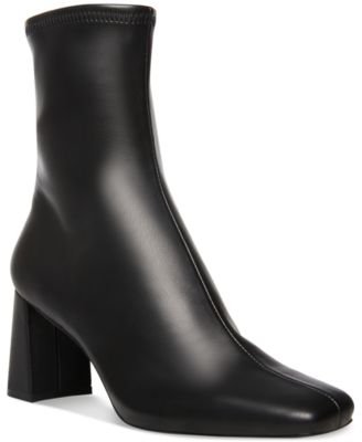 Steve Madden - Women's Harli Square-Toe Stretch Sock Booties