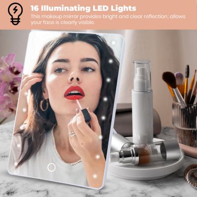 Touch Screen Vanity Makeup Mirror