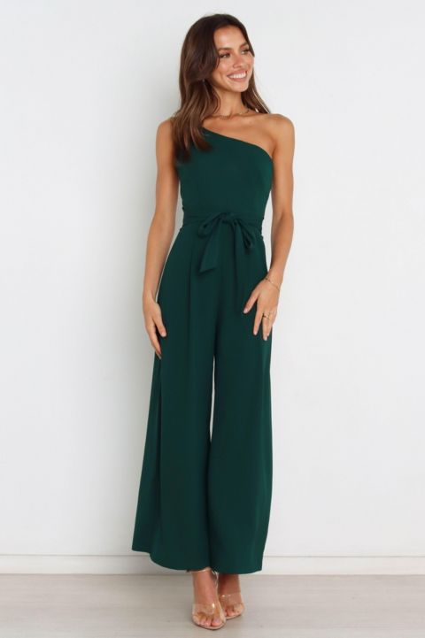 Женский комбинезон Petal and Pup Leyton Jumpsuit, цвет: Изумрудный