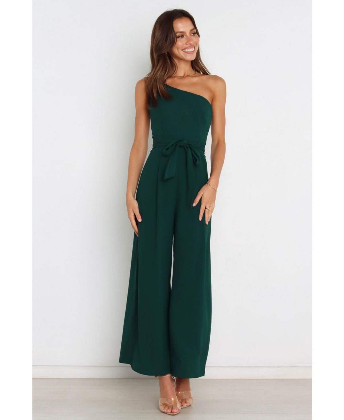 Shop Petal And Pup Women's Leyton Jumpsuit In Emerald
