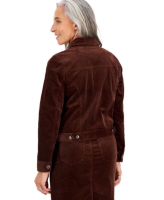 Petites Corduroy Jacket, Created for Macy's