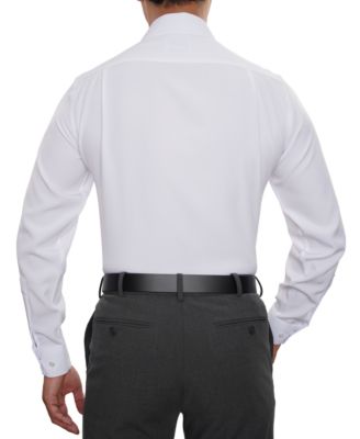 Men Classic-Fit Solid Color Dress Shirt