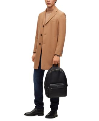 Hugo Men's Ray Solid Color Backpack