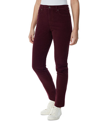 Gloria Vanderbilt Women's Amanda High-Rise Corduroy Slim Jeans - Macy's