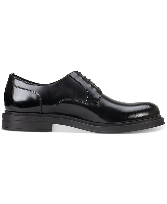 BOSS Men's Saul Derby Leather Dress Shoes - Macy's
