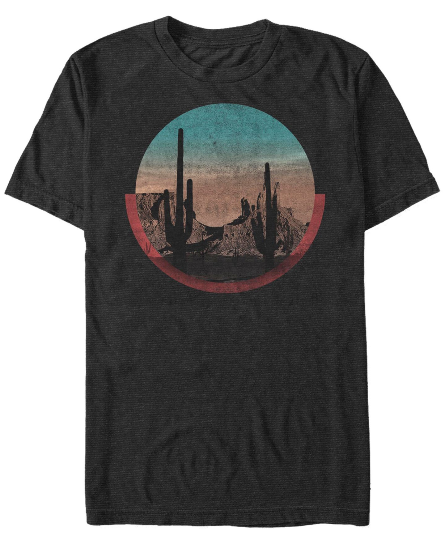 Мужская футболка Fifth Sun Generic Additude Dust Hills Short Sleeves, цвет: Чёрный — фото 1