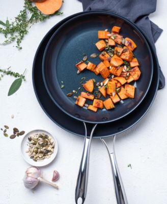 Hard Anodized Ceramic Nonstick 2 Piece Frying Pan Set