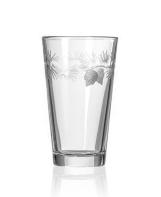 Icy Pine Beer Pint Glass 16oz - Set of 4 Glasses