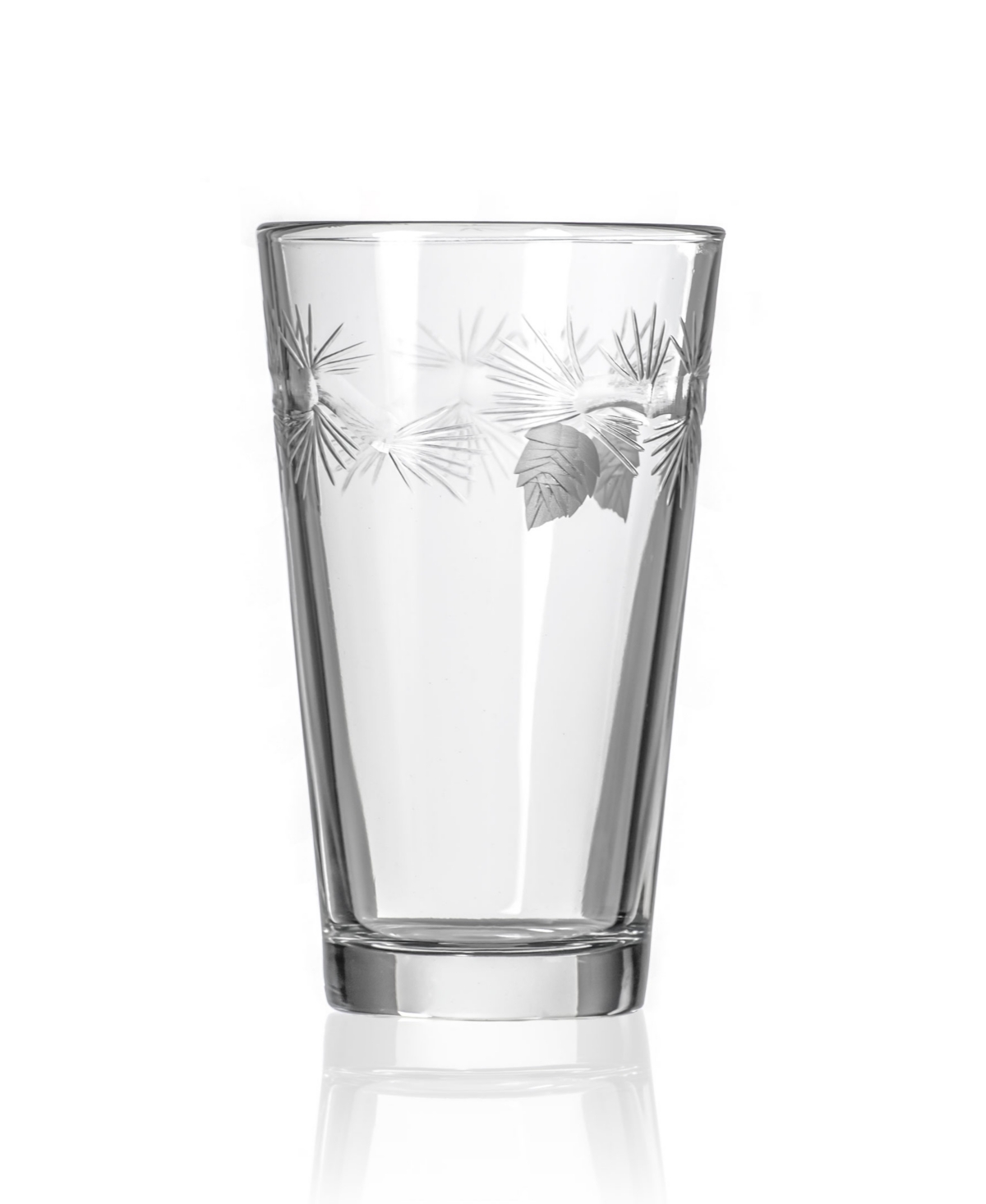 Rolf Glass Icy Pine Beer Pint Glass - Set of 4 Glasses