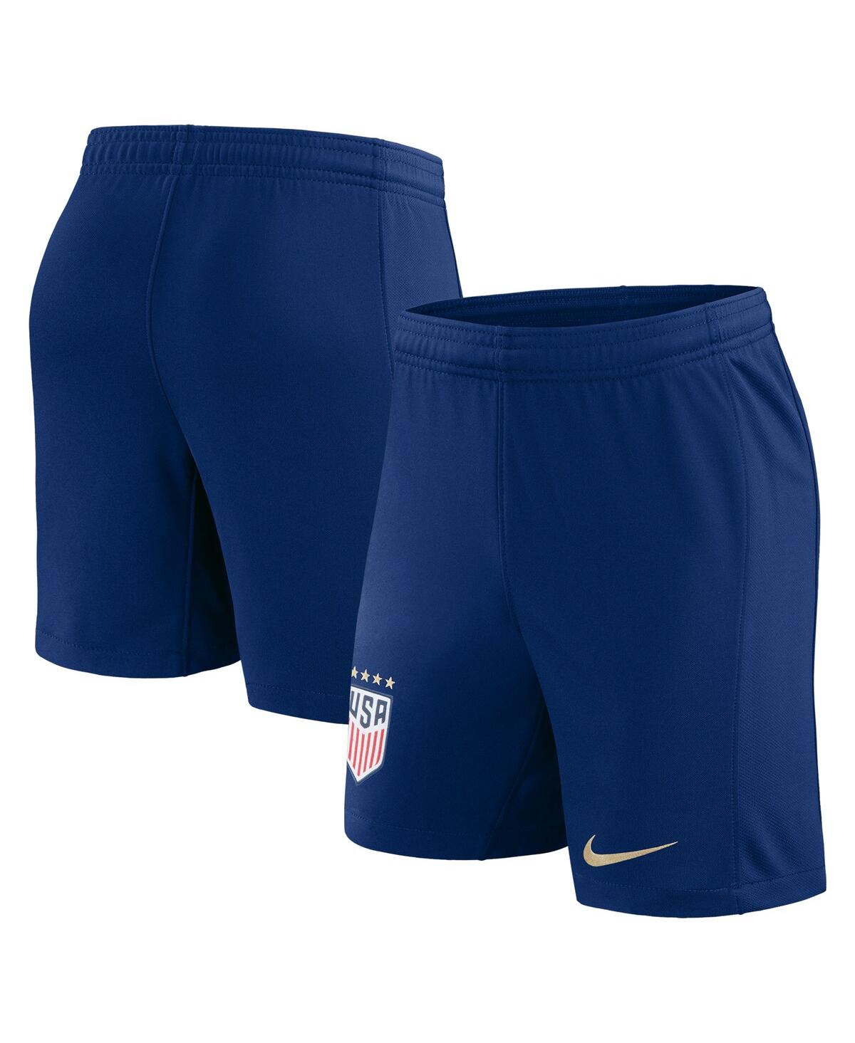 Shop Nike Women's  Navy Uswnt 2023 Home Stadium Shorts