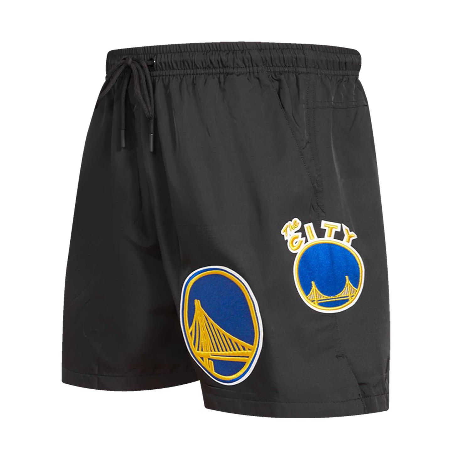 Мужские шорты Pro Standard Black Golden State Warriors Classics Woven — фото 3