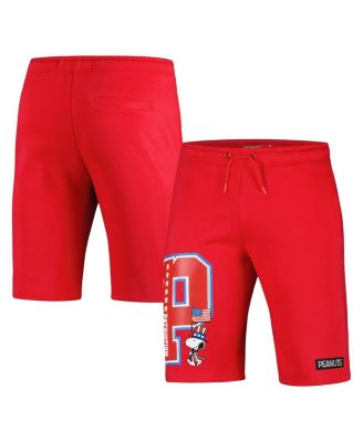 Men's Red Peanuts Snoopy Patriotism Shorts