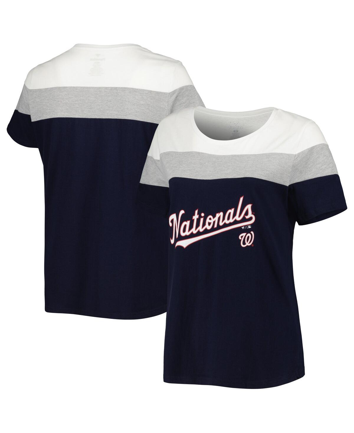 Washington Nationals Profile Big & Tall T-Shirt Combo Pack - Black/Heather  Gray