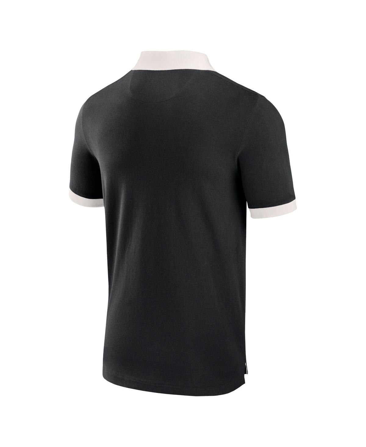 Shop Fanatics Men's  Black Lafc Second Period Polo Shirt