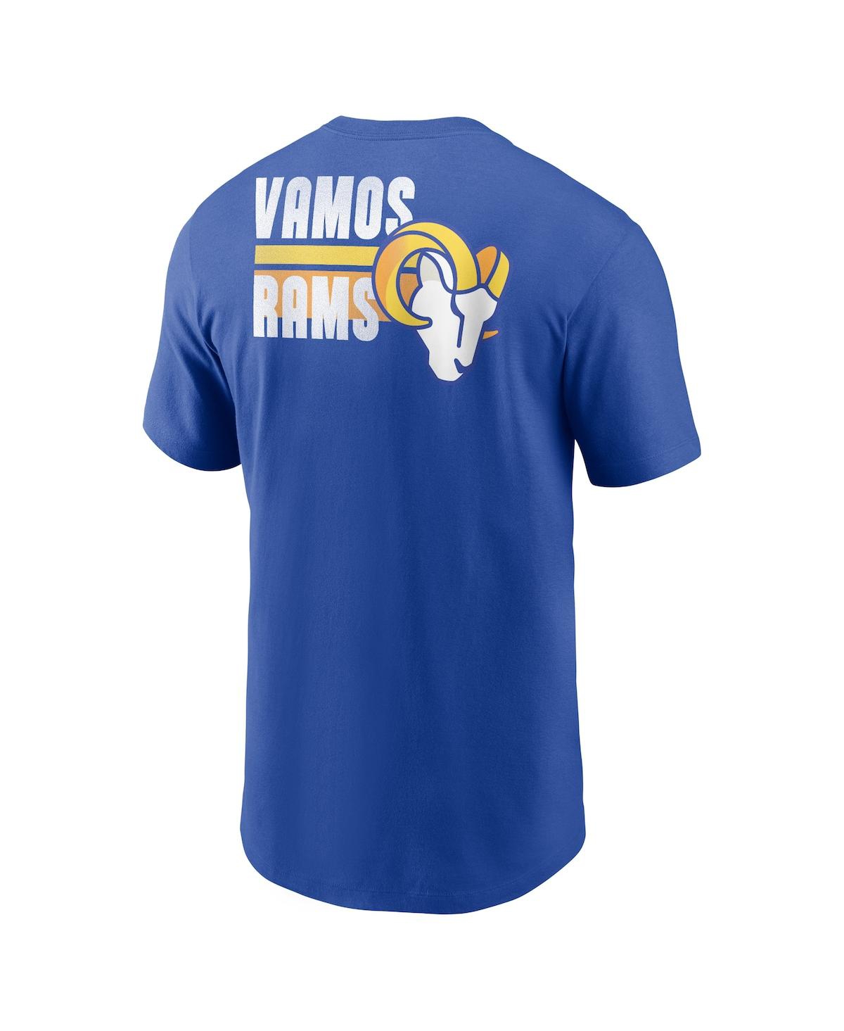 Men's NikeLos Angeles Rams Blitz Essential T-shirt - Royal