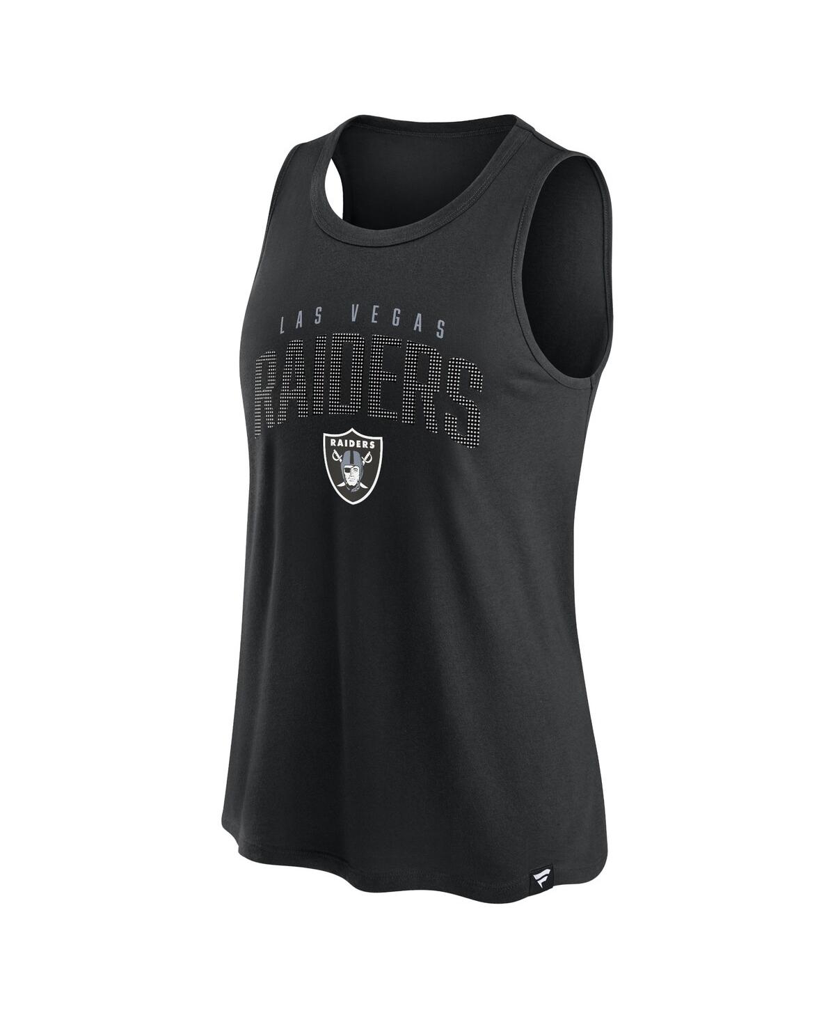 Craze Fashion LV Raiders Half Face Tank Top Black / XLarge