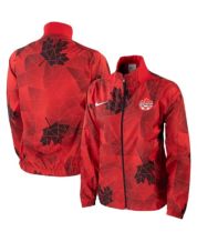 Red nike women's clearance apparel