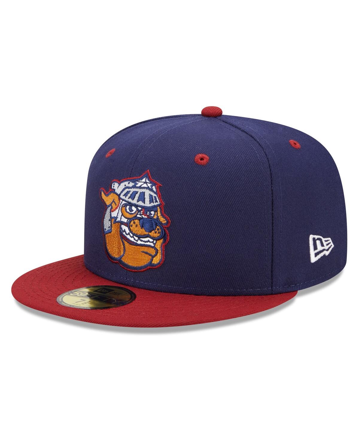 Men's New Era Red Round Rock Express Marvel x Minor League 59FIFTY Fitted Hat - Red