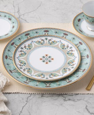 Serene Garden Set of 4 Dinner Plates, 10.50"